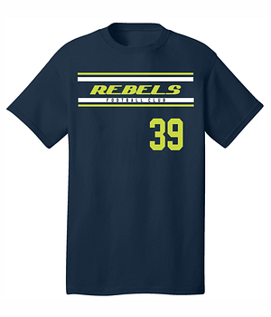 Rebels Short Sleeve Shirt - Navy